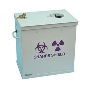 High energy Sharps Container Shield