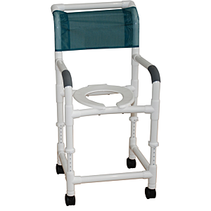 Adjustable PVC Shower Chair (18" Width)