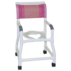 PVC Shower Chair with Flared Base (18