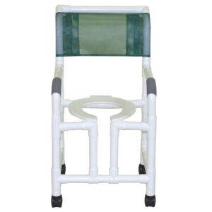 PVC Shower Chair with Open Front (18