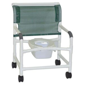 Extra Wide Deluxe PVC Shower Chair (22