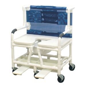 Bariatric PVC Shower Chair with Soft Seat (30