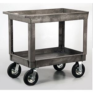 Plastic Utility Cart with 500 lb Capacity – for any surface