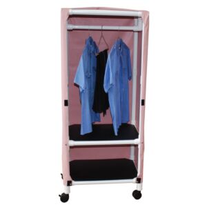 PVC Hanging Linen Cart with Shelf