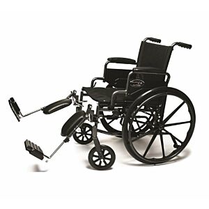 Standard Wheelchair with Elevating Leg and Desk Arm