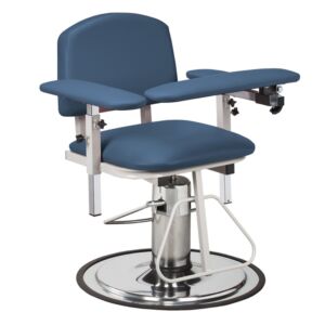 H Series, Padded, Blood Drawing Chair with Padded Arms