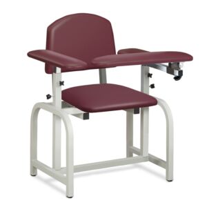Standard Blood Drawing Phlebotomy Chair with Padded Arms