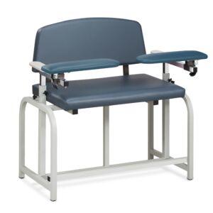 Lab X Series, Bariatric, Extra-Tall, Draw Chair w/Dual Flip Arms