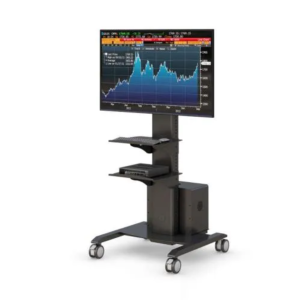Rolling Computer Telemedicine Medical Monitor Stand