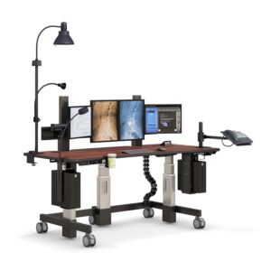 Sit Stand Desk for Imaging Center - 72" x 34"