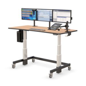 Ergonomic Height Adjustable Standing Desk - 72" x 34"