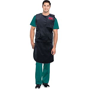 Reverse Vest and Skirt Lead Apron - (Customized for Cook Medical employees)