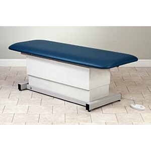 Shrouded Power Table with One Piece Top