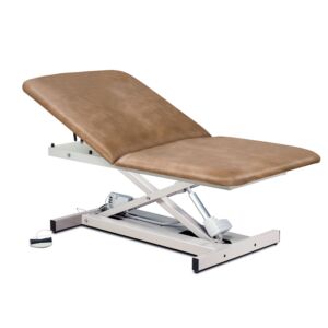 Extra Wide Bariatric Power Table with Adjustable Backrest
