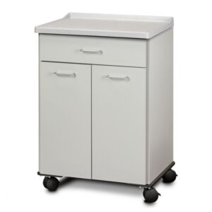 Mobile Imaging Accessory Cabinet with 2 Doors & 1 Drawer