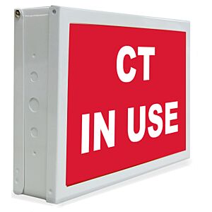CT in Use Lighted Sign