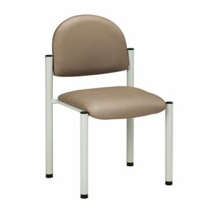 Gray Frame Chair without Arms