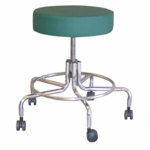 MRI Non-Magnetic Adjustable Stool with Casters (17 - 23 in.)