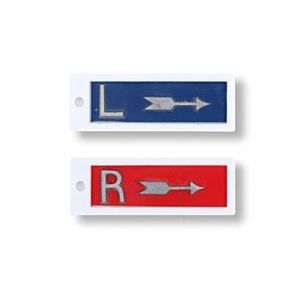 Right & Left with Arrow X-Ray Lead Marker Set - Initials Optional