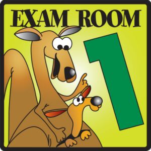 Pediatric Exam Room Sign (Exam Room #1)