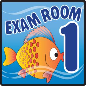 Pediatric Exam Room Sign (Exam Room #1)
