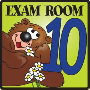 Pediatric Exam Room Sign (Exam Room #10)