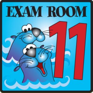 Pediatric Exam Room Sign (Exam Room #11)