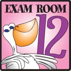 Pediatric Exam Room Sign (Exam Room #12)