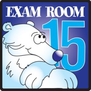 Pediatric Exam Room Sign (Exam Room #15)