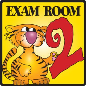 Pediatric Exam Room Sign (Exam Room #2)