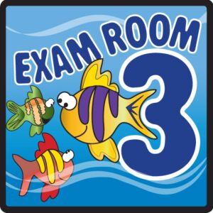 Pediatric Exam Room Sign (Exam Room #3)