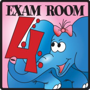 Pediatric Exam Room Sign (Exam Room #4)
