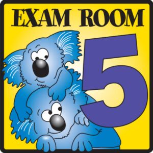 Pediatric Exam Room Sign (Exam Room #5)