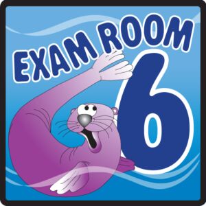 Pediatric Exam Room Sign (Exam Room #6)