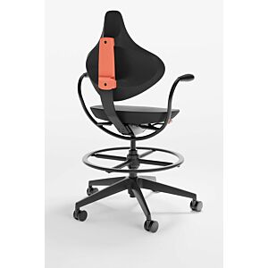 Helix Frameless Back Dynamic One-Touch Chair / Stool