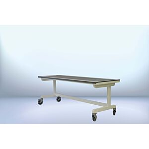 Clear Top Mobile Table