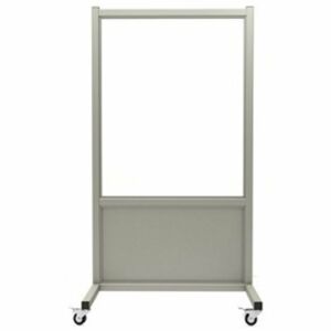 Mobile Leaded Barrier with 30"W x36"H inch Window