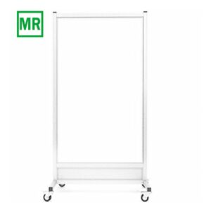 MRI-Safe Mobile Leaded Barrier with 30x60 inch Window