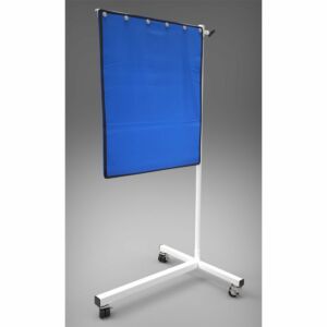 Deluxe Mobile Lead Shield on T-Base - 30" x 24"