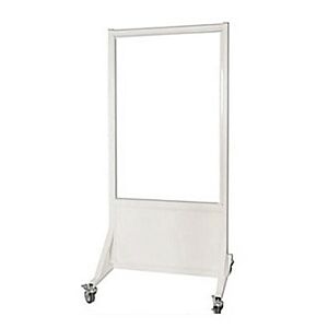 Mobile Leaded Barrier with 30x48 inch Window