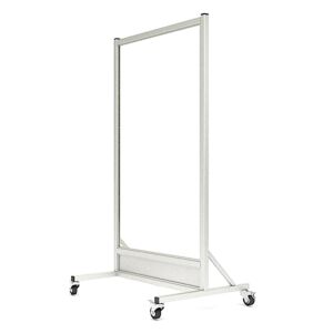 Mobile Leaded Barrier with 60 inch Window