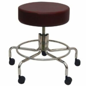 MRI Non-Magnetic Adjustable Stool with Casters (16 - 22 in.)