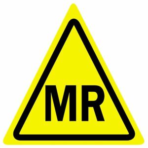MRI Warning Sticker - MR Conditional