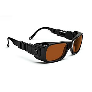 Laser Protective Glasses, Multiwave YAG, Harmonics, Alexandrite Diode - Model #300-BK
