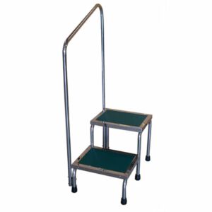 MRI Narrow Double Step Stool with Handle