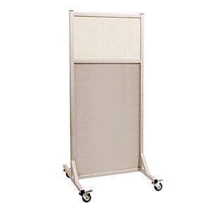 Mobile Leaded Barrier with 30"W x 24"H inch Window