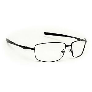 Model 116 Metal Wrap Lead Glasses - Black
