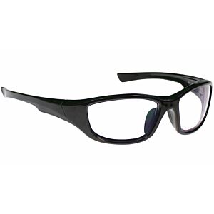 Model 703 Wraparound Lead Glasses - Black