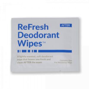 Refresh Deodorant Wipes™ Mammography Patient Wipe - 50 per box