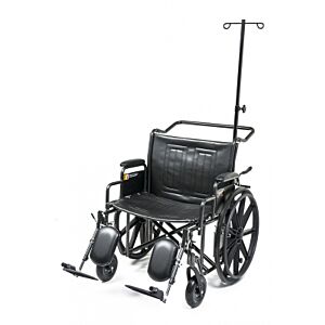 Anti-Theft Wheelchair - 20" Width